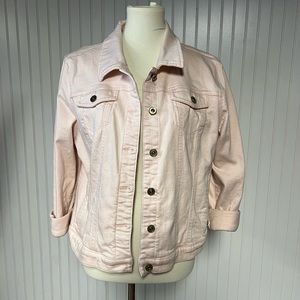 Tommy Hilfiger Light pink jean jacket